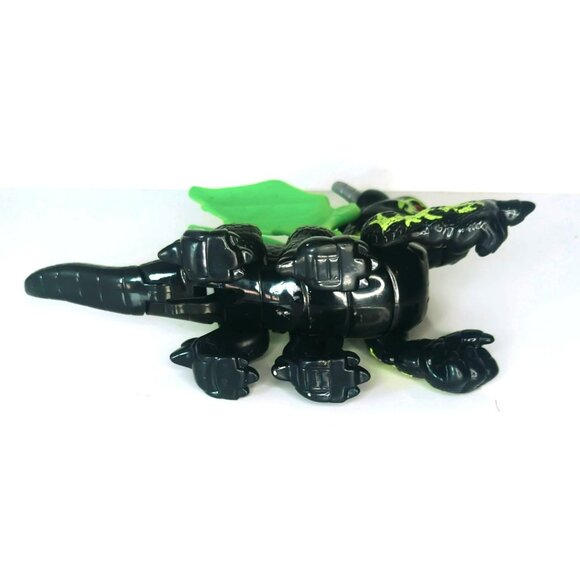 Imaginext Fisher Price Black Ninja Dragon Green Wings 2009 - Picture 4 of 4